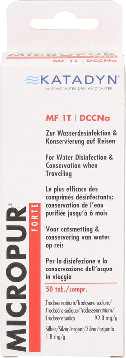 Image du produit Katadyn Micropur Forte MF 1/50T