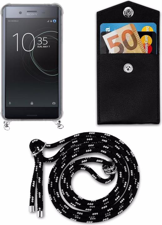 Produktbild Cadorabo TPU Handy Kette SILBER Cover