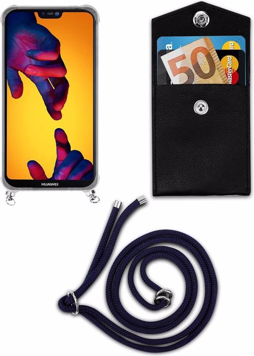 Produktbild Cadorabo TPU Handy Kette SILBER Cover