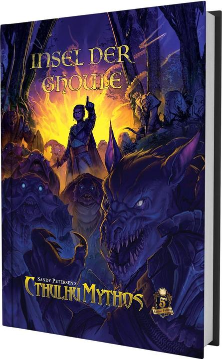 Image du produit US35072 - Island of the Ghouls campaign tape - Cthulhu Mythos 5E, book, 220 pages (DE extension) (Allemand)