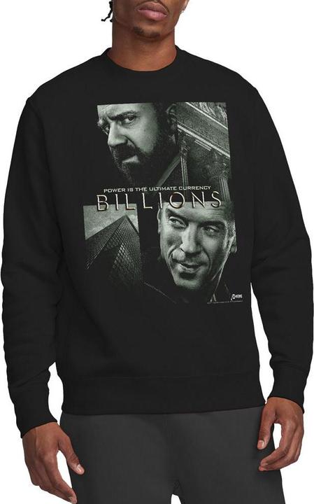 Actual product image Billions Unisex Adult Currency Poster Sweatshirt (XL)