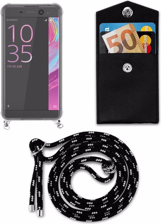 Produktbild Cadorabo TPU Handy Kette SILBER Cover