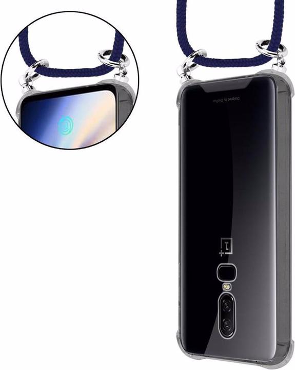 Produktbild Cadorabo TPU Handy Kette SILBER Cover