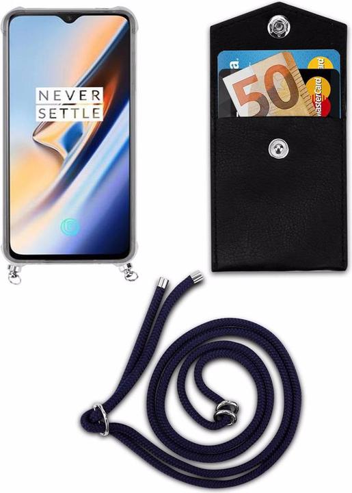 Produktbild Cadorabo TPU Handy Kette SILBER Cover