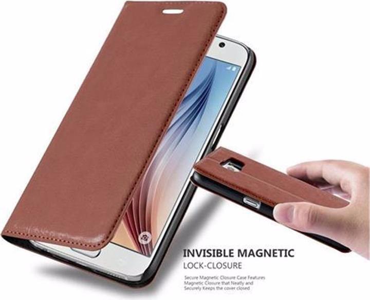 Immagine prodotto Cadorabo Copertina magnetica invisibile del libro (Samsung Galaxy S6)