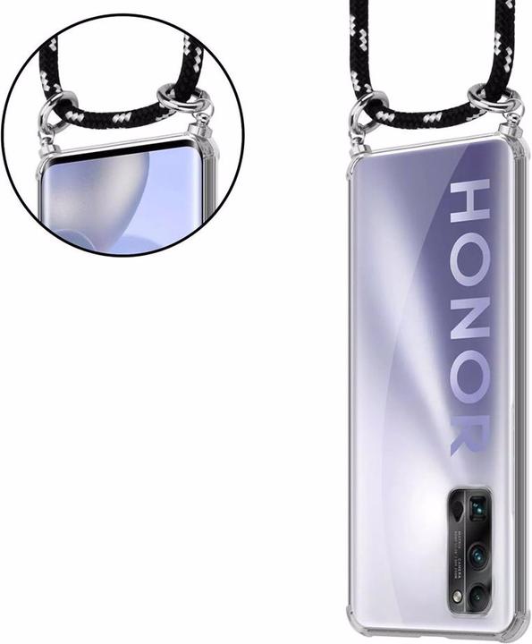 Produktbild Cadorabo TPU Handy Kette SILBER Cover