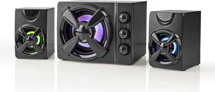 Actual product image Nedis Gaming Speaker | Speaker Channels: 2.1 | Power Supply via USB | 3.5 mm Plug | 33
