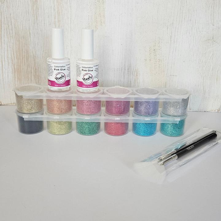 Produktbild Ybody Glitzertattoo Set | Pro 100