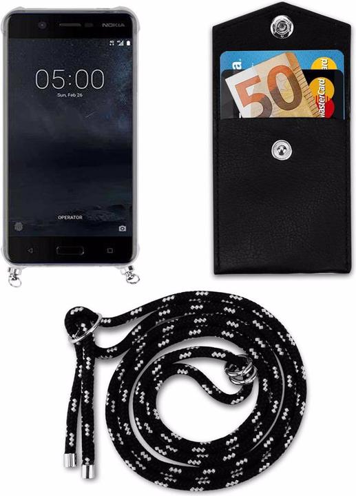 Produktbild Cadorabo TPU Handy Kette SILBER Cover