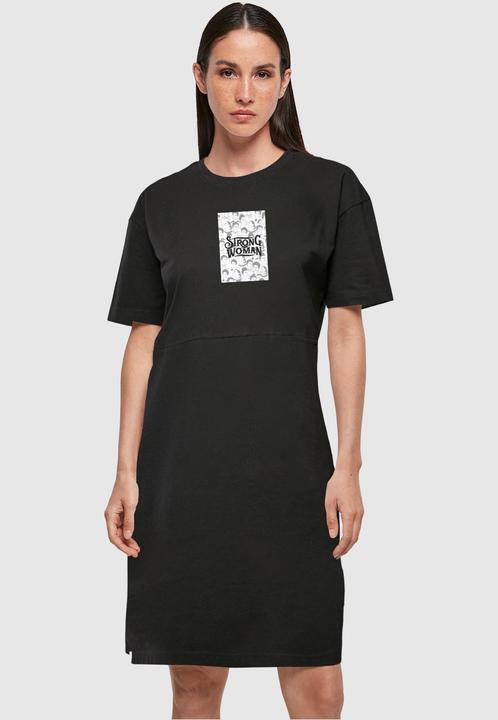 Image du produit Merchcode Ladies Frida Kahlo - Strong women 1 Organic Oversized Slit Tee Dress - 117825 (4XL)