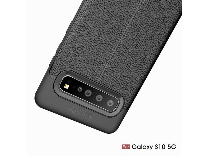 Image du produit Screenguard Samsung Galaxy S10 5G Housse Design en cuir TPU Cover (Samsung Galaxy S10 5G)