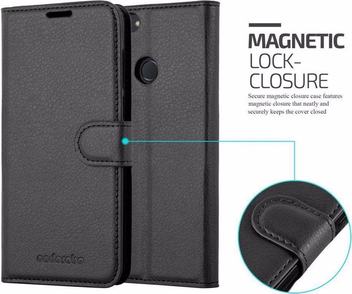Produktbild Cadorabo Book mit Standfunktion Cover (Huawei P Smart (2018), Huawei Enjoy 7S)