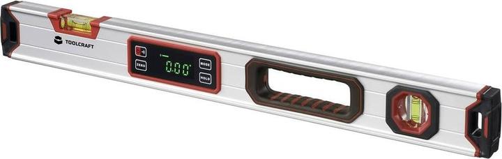 Produktbild Toolcraft TO-9469539 Digitale Wasserwaage mit Magnet 600 mm 360 ° 1.0 mm/m (60 cm)