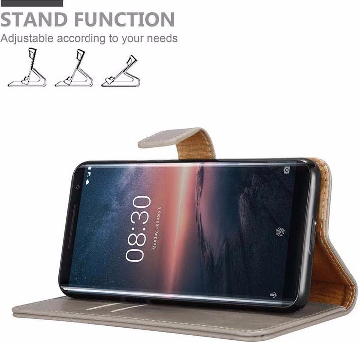 Productafbeelding Cadorabo Boek Luxe Omslag (Nokia 8 Sirocco)
