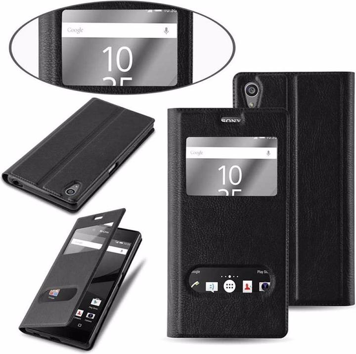 Actual product image Cadorabo Book with View double window cover (Sony Xperia Z5 Premium)