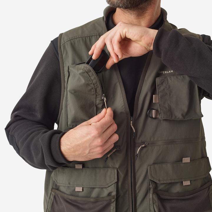Produktbild Caperlan Angelweste FV 500 khaki (XXL)