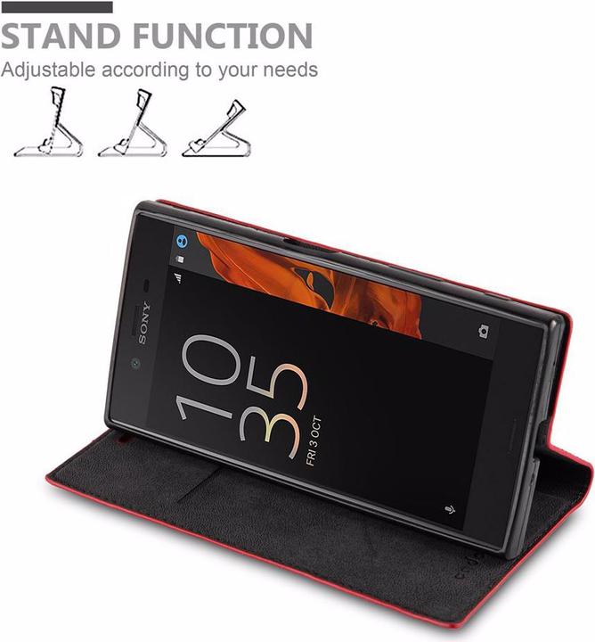 Image du produit Cadorabo Book Couverture magnétique invisible (Sony Xperia XZ)