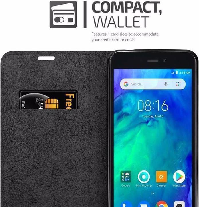 Productafbeelding Cadorabo Boek Onzichtbare Magneethoes (Xiaomi Redmi Go)