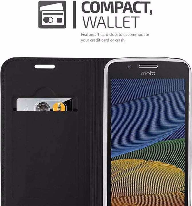 Immagine prodotto Cadorabo Copertina in stile libro di classe (Motorola Moto G5)