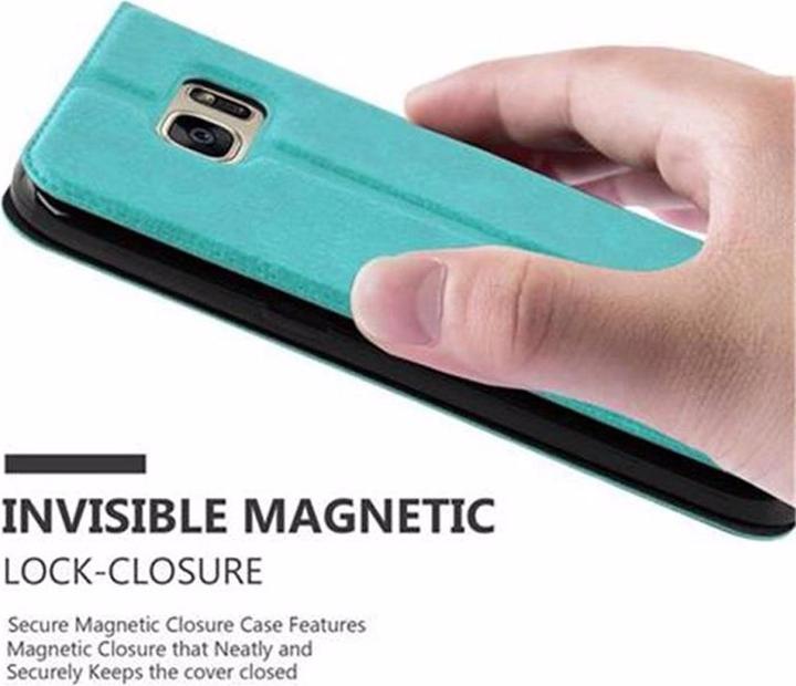 Produktbild Cadorabo Book mit View Doppelfenster Cover (Samsung Galaxy S7)