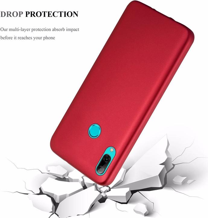 Productafbeelding Cadorabo TPU Matte Metallic hoes (Huawei P Smart (2019))