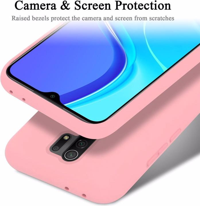 Immagine prodotto Cadorabo Copertura della cassa del silicone liquido TPU (Xiaomi Redmi 9)