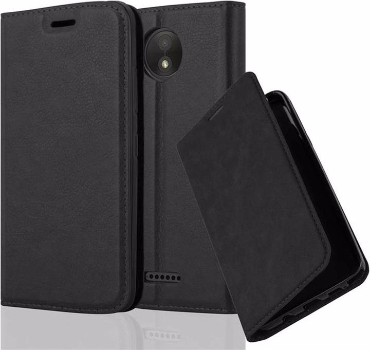 Productafbeelding Cadorabo Boek Onzichtbare Magneethoes (Motorola Moto C Plus)