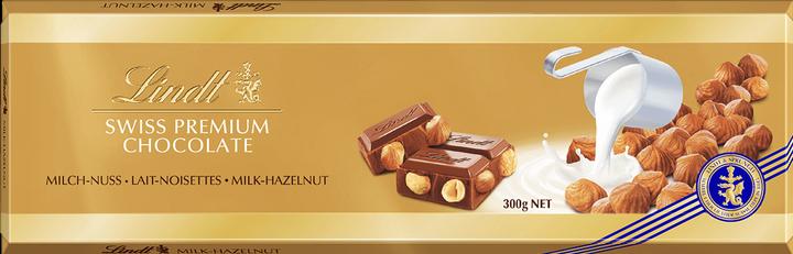 Actual product image Lindt Milk chocolate bar nut (300 g)