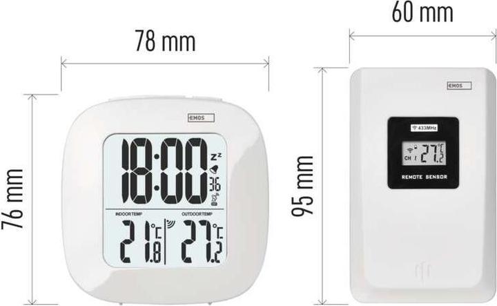 Produktbild Emos Digitales drahtloses Thermometer E0127