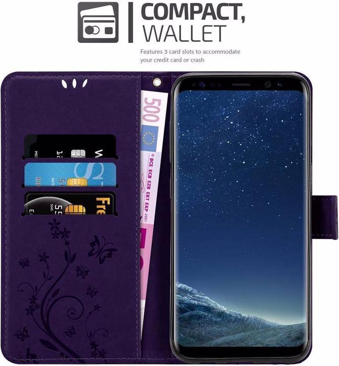 Immagine prodotto Cadorabo Copertina del libro di fiori (Samsung Galaxy S8+)