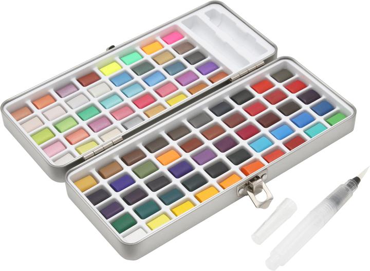Produktbild Paintersisters Aquarellkasten 90er (Mehrfarbig)
