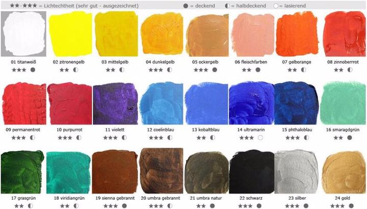 Produktbild Magi-Wap Colours 500ml Acryl (Ockergelb, 500 ml)