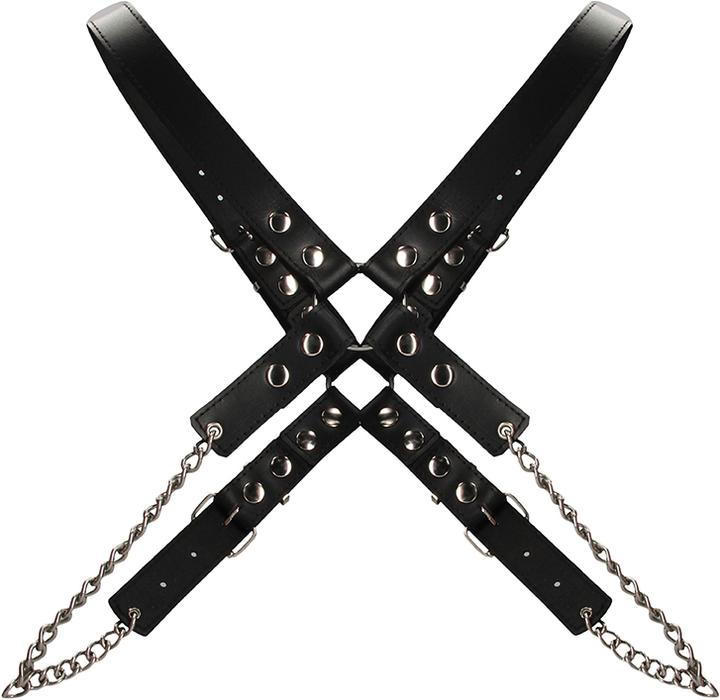 Produktbild Ouch! Men's Leather And Chain Harness