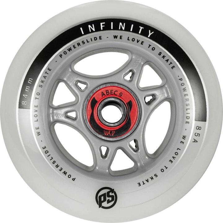 Powerslide Skateboard Wheels Infinity Rtr 4-Pack 2023 (84 mm)