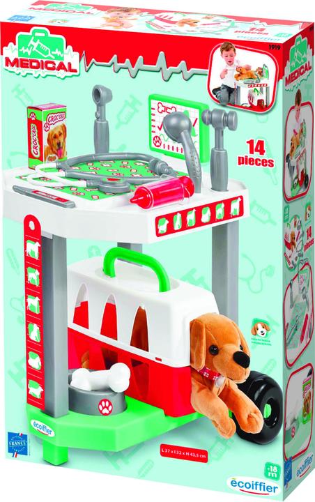 Immagine prodotto écoiffier Clinica veterinaria 14 pezzi (Multilingue)