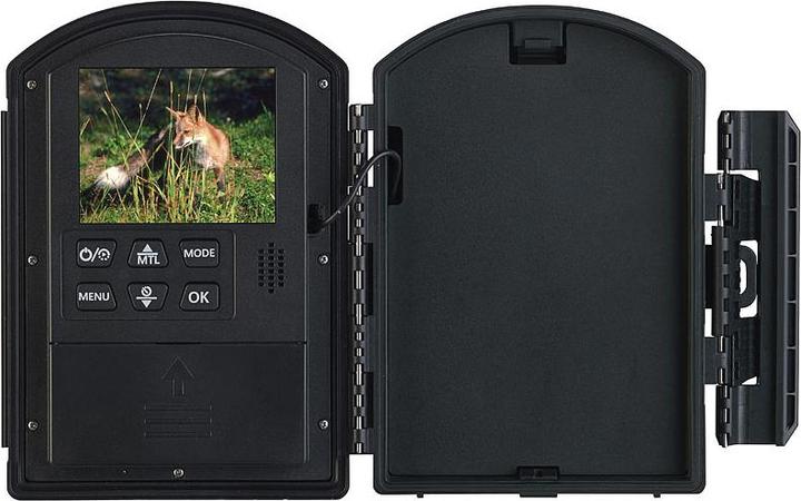 Produktbild Somikon Full-HD-Zeitraffer-Kamera, 1080p, 1 Jahr Laufzeit, Stativ, 120°, IP66