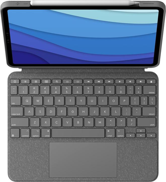Produktbild Logitech Combo Touch (DE, iPad Pro 11 2018 (1. Gen), iPad Pro 11 2020 (2. Gen), iPad Pro 11 2021 (3. Gen), iPad Pro 11 2022 (4. Gen))