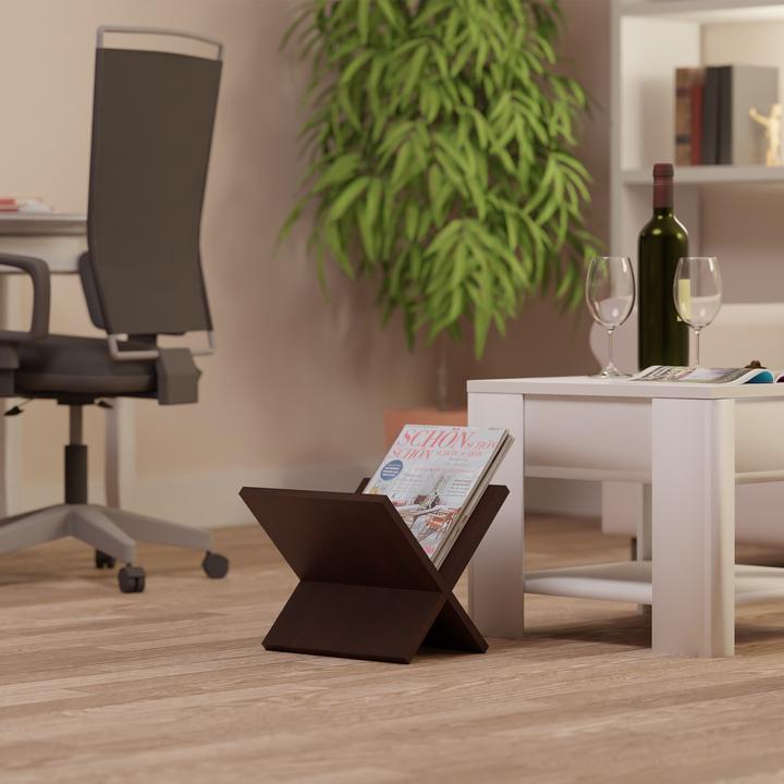 Actual product image Relaxdays Magazine rack