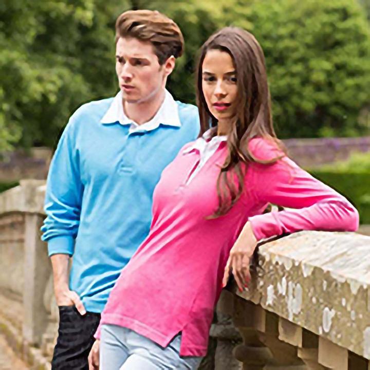 Actual product image Front Row Polo shirt long sleeve (3XL)