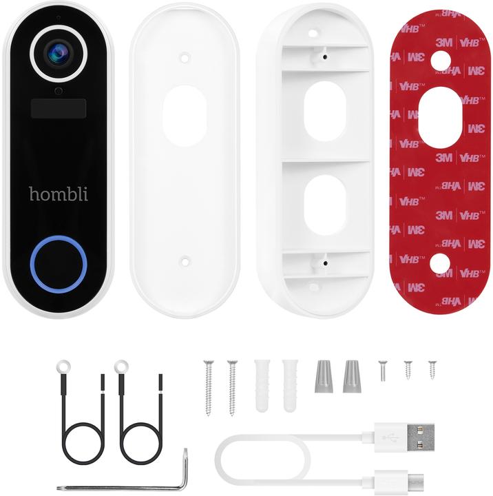 Immagine prodotto Hombli Campanello intelligente 2 + Chime 2 (WiFi)