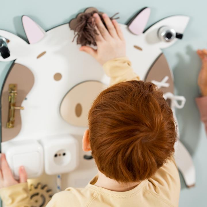 Immagine prodotto Woobiboo Piano di attività Busy Board vache