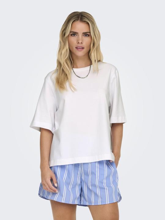Actual product image Only Loose fit round neck batwing sleeves T-shirt T-shirt (XS)