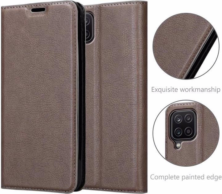 Productafbeelding Cadorabo Boek Onzichtbare Magneethoes (Samsung Galaxy A12, Samsung Galaxy M12)