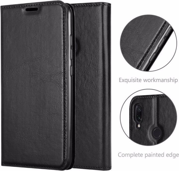 Actual product image Cadorabo Book Invisible Magnet Cover (Xiaomi Redmi Note 7)