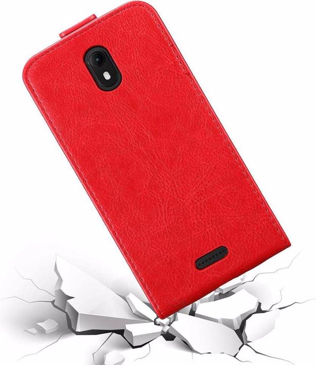 Actual product image Cadorabo Flip like Invisible Cover (Wiko View Go)