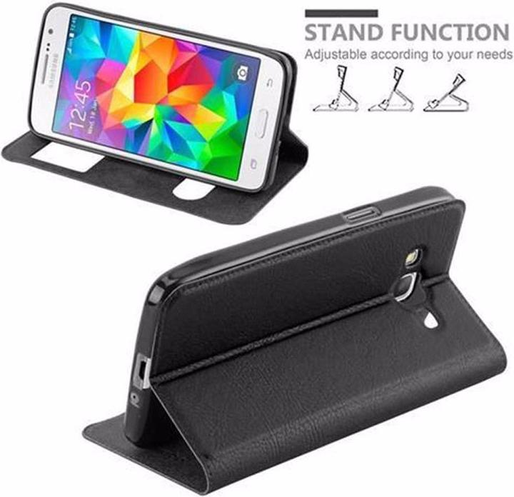 Produktbild Cadorabo Book mit View Doppelfenster Cover (Samsung Galaxy Grand Prime)