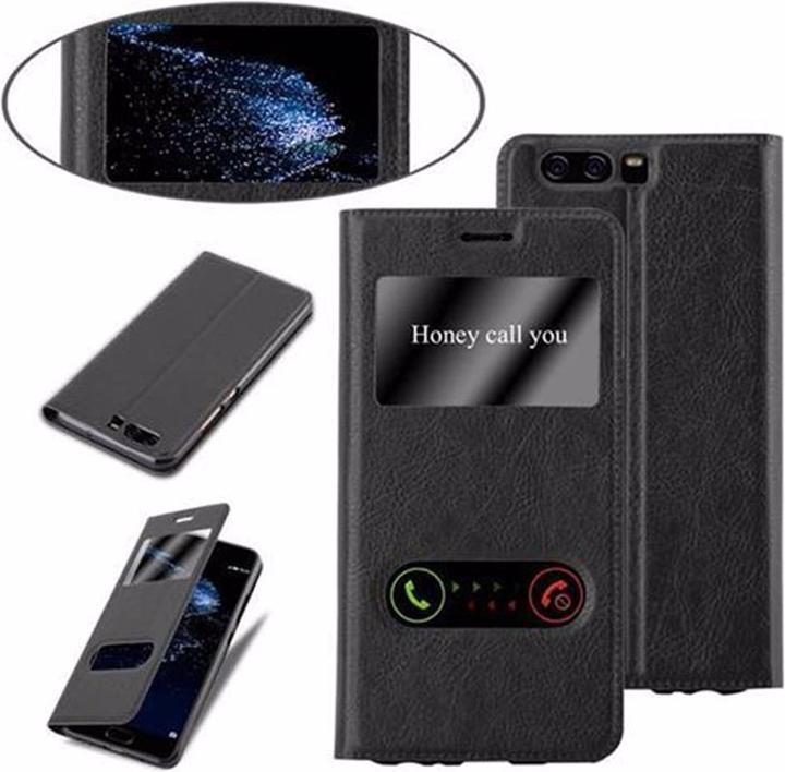Produktbild Cadorabo Book mit View Doppelfenster Cover (Huawei P10)