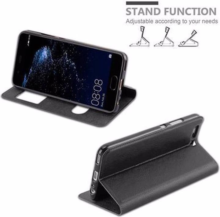 Produktbild Cadorabo Book mit View Doppelfenster Cover (Huawei P10)