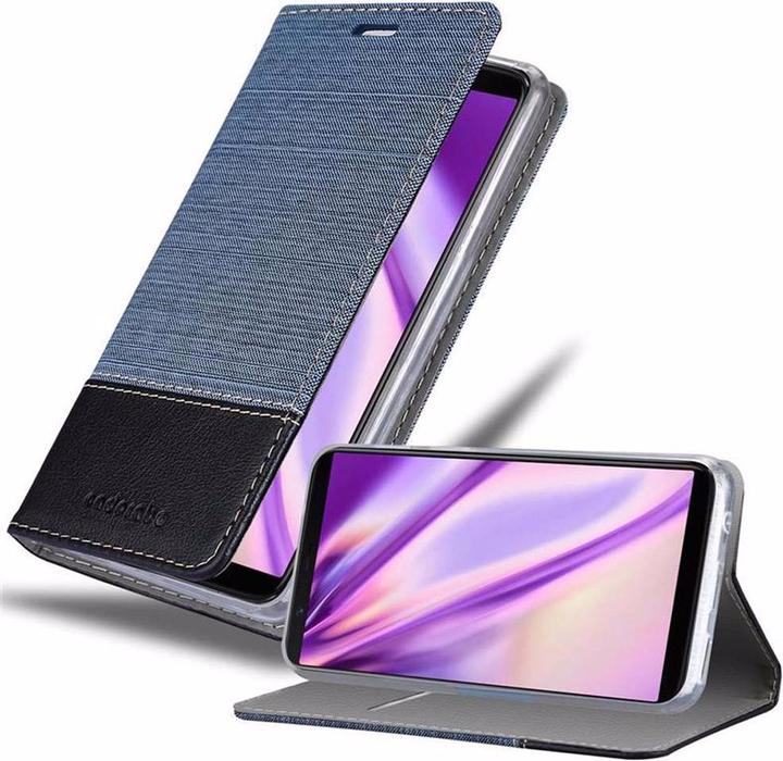 Produktbild Cadorabo Book Jeans Optik Cover (OnePlus 5T)