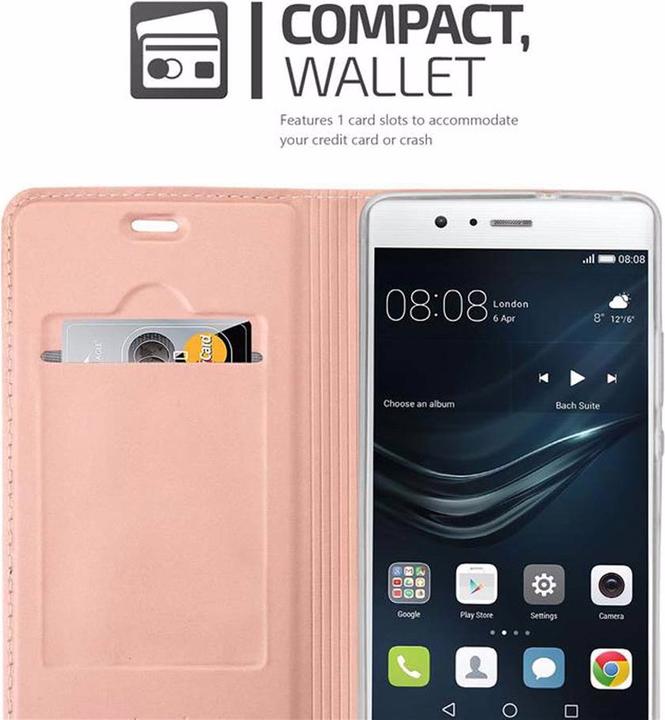 Image du produit Cadorabo Book Classy Style Cover (Huawei P9 Lite)